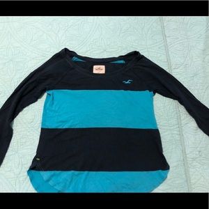 Hollister stripped tee; Size Small